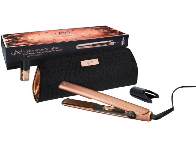 Ghd V Gold / Copper Styler Premium Gift Set